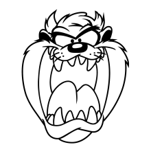 Наклейка «Taz Devil»