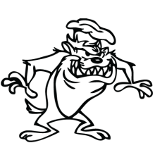 Наклейка «Taz Devil v2»