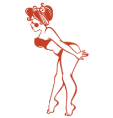 Наклейка «Pin Up v3»