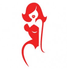 Наклейка «Pin Up v8»