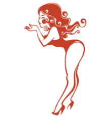 Наклейка «Pin Up v10»