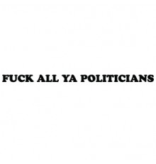 Наклейка «F*ck all...»