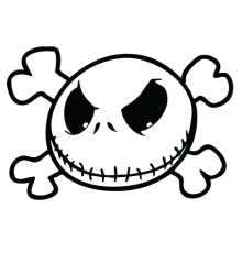 Наклейка «Bone Smile»