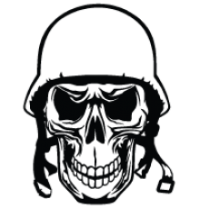 Наклейка «Army Skull v2»