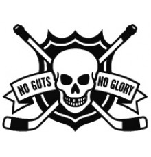 Наклейка «No Guts No Glory»