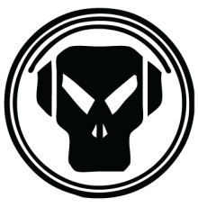 Наклейка «Skull DJ»