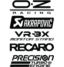 Наклейка «Спонсори v2»