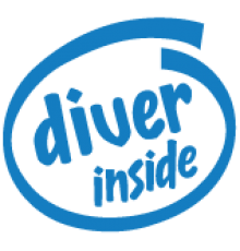Наклейка «Diver Inside»