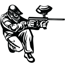 Наклейка «Paintball»