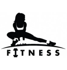 Наклейка «Fitness»