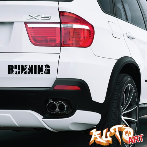 Наклейка «Running»