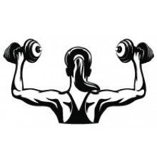 Наклейка «Fitness v3»