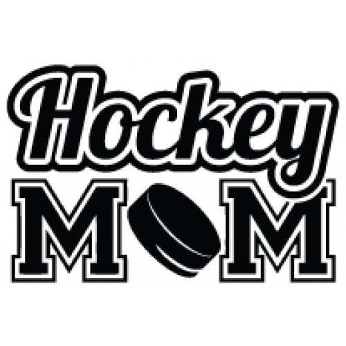 Наклейка «Hockey Mom»