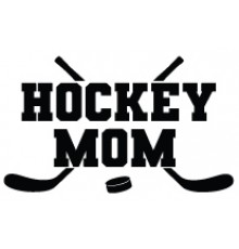 Наклейка «Hockey Mom v3»