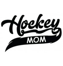 Наклейка «Hockey Mom v4»