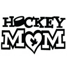 Наклейка «Hockey Mom v6»