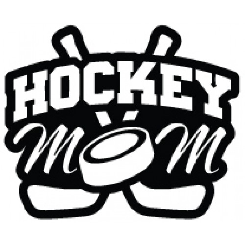 Наклейка «Hockey Mom v8»