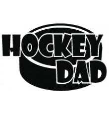 Наклейка «Hockey Dad»