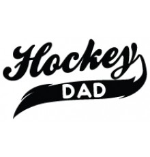 Наклейка «Hockey Dad v2»