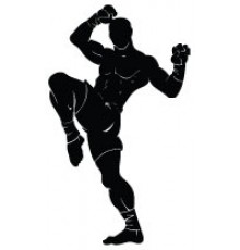 Наклейка «Muay Thai Боец»