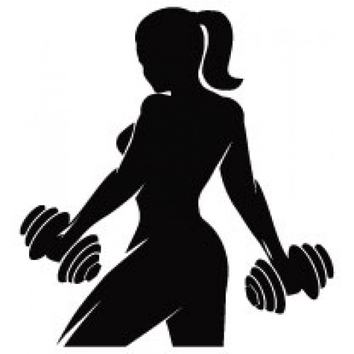 Наклейка «Fitness Girl v3»
