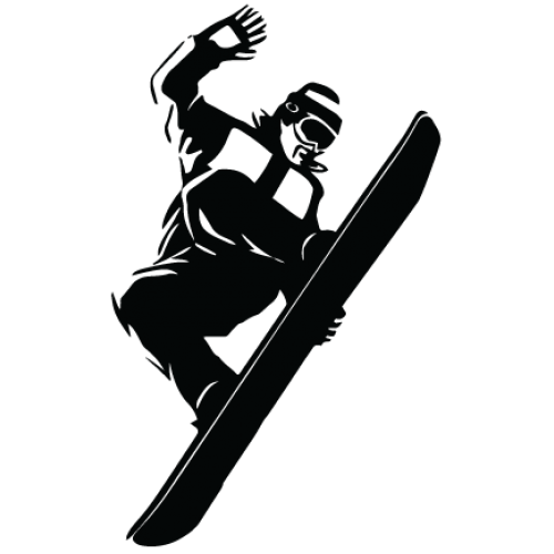 Наклейка «Snowboarder»