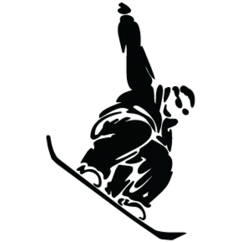 Наклейка «Snowboarder v2»