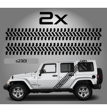 Набір наклейок «Offroad»