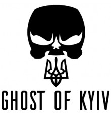 Наклейка «Ghost of Kyiv»
