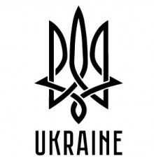 Наклейка «Тризуб v7»