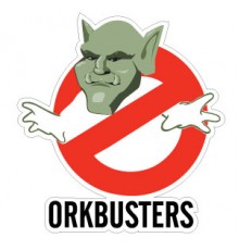 Наклейка «Orkbusters»