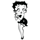 Наклейка «Betty Boop»