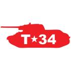 Наклейка «Т-34»