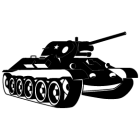 Наклейка «Т-34 v2»