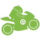Наклейка «Android Biker»