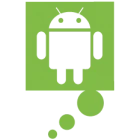 Наклейка «Android bubble»