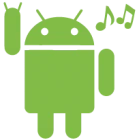Наклейка «Android Rock'n'Roll» 