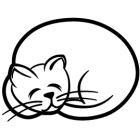 Наклейка «Кошка»