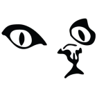 Наклейка «Кошка»