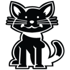 Наклейка «Котенок v2»