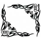 Набор угловых наклеек «Audi» 2 шт.