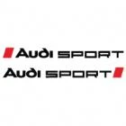 Набор наклеек «Audi Sport v2» 2 шт.
