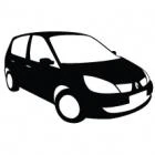 Наклейка «Renault Scenic Mk2»