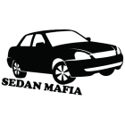 Наклейка «Sedan Mafia Lada Priora v2»