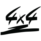 Наклейка «4x4»