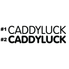 Наклейка «CADDYLUCK»