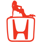 Наклейка «Honda Girl»