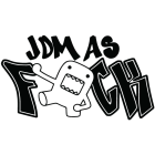 Наклейка «JDM As Fuck»