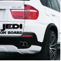 Наклейка «Jedi on board»