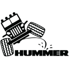Наклейка «Jeep Rules H»